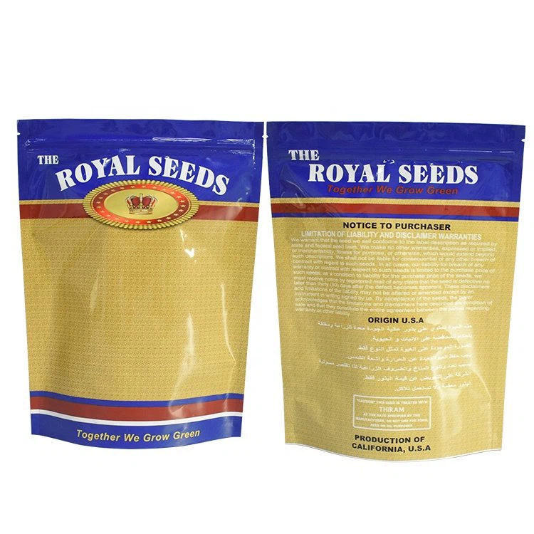 Seeds Packaging Bags with Zipper